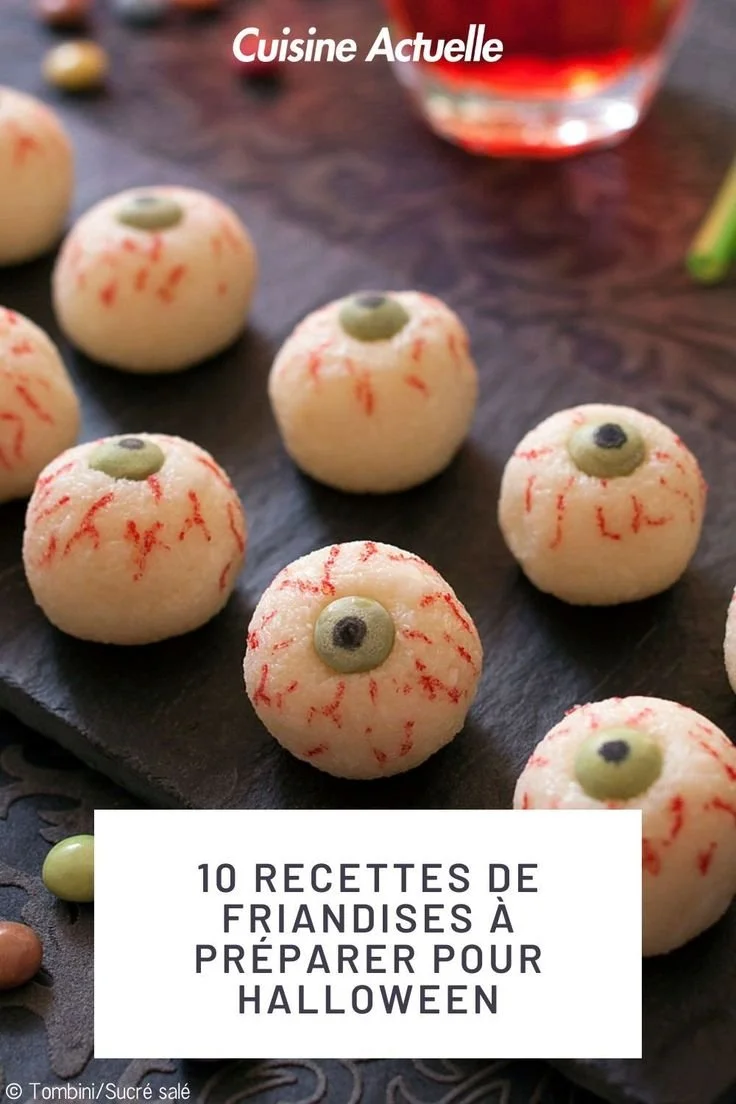 Recettes de friandises Halloween pour une fête gourmande et amusante.