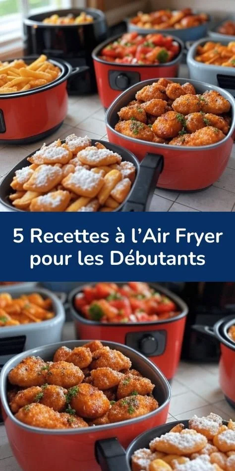 5 recettes faciles à l'air fryer pour débutants sur EasyDélice