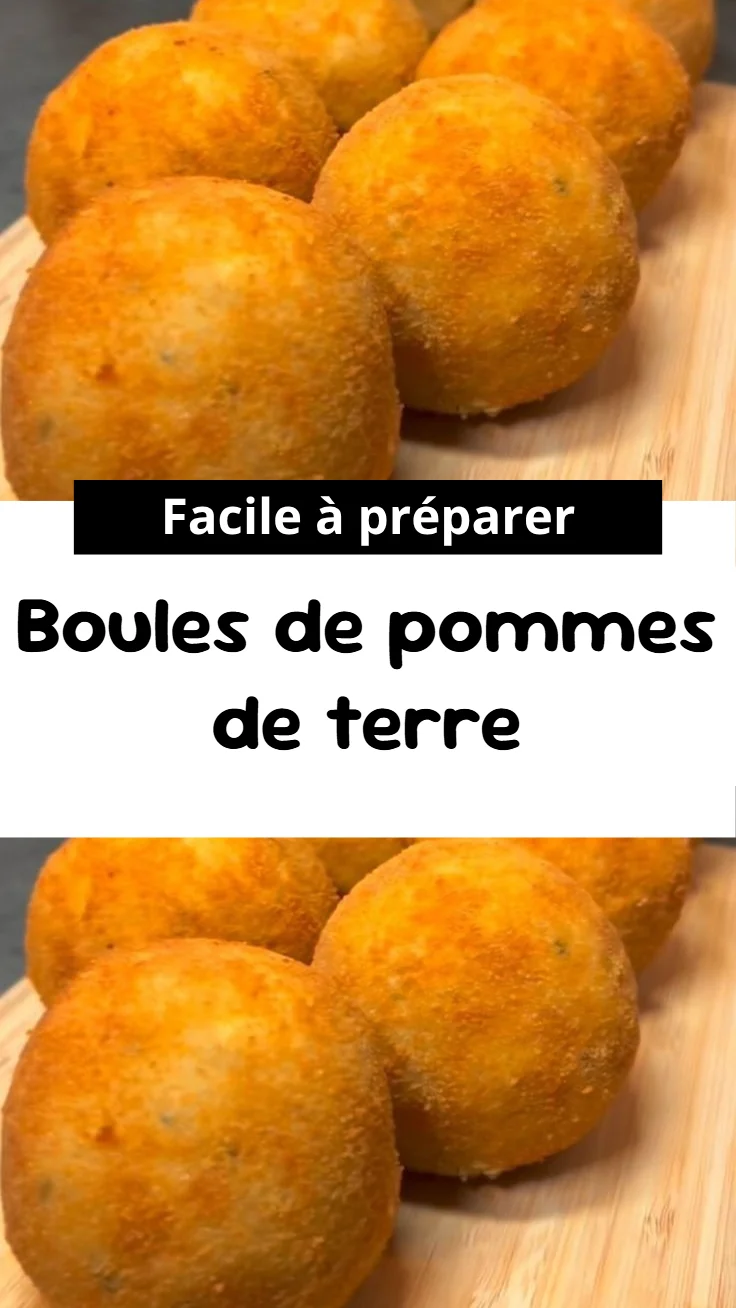 Boules de pommes de terre