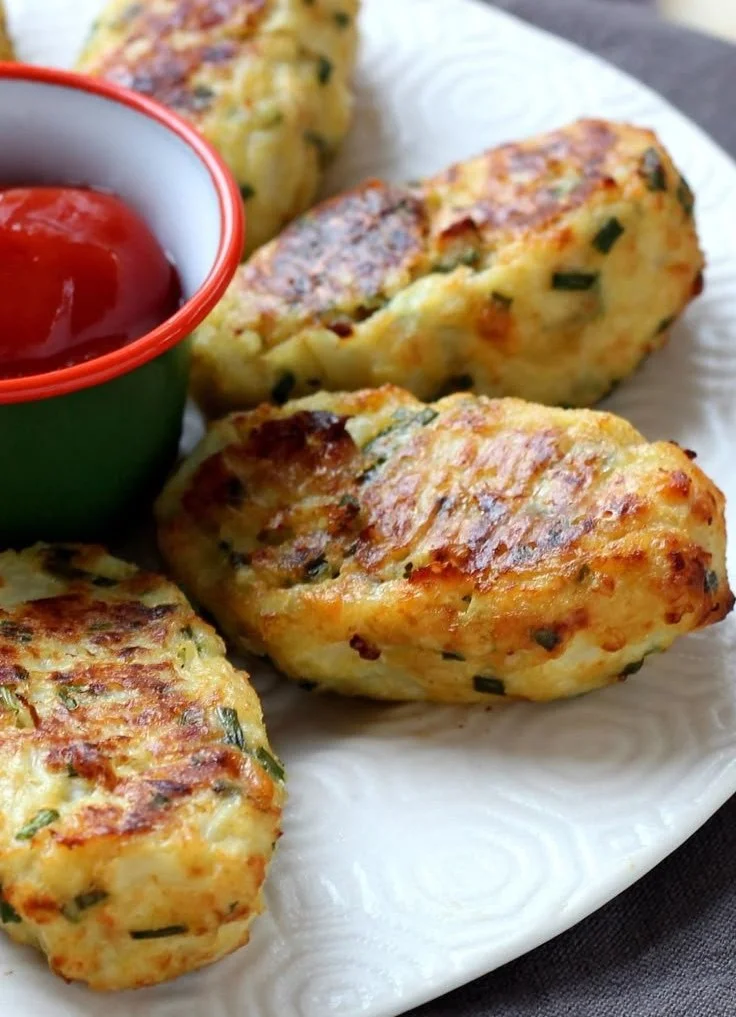 Croquettes de chou-fleur au parmesan croustillantes et dorées