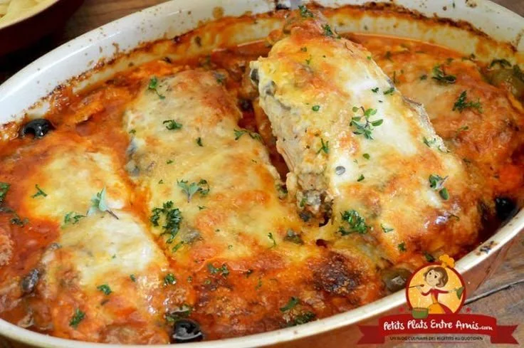 Filets de poulet à l'italienne, un plat savoureux et convivial