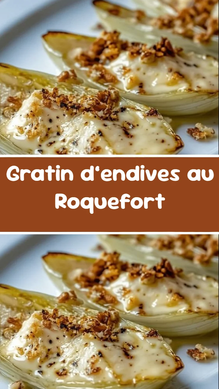Gratin d’endives au Roquefort