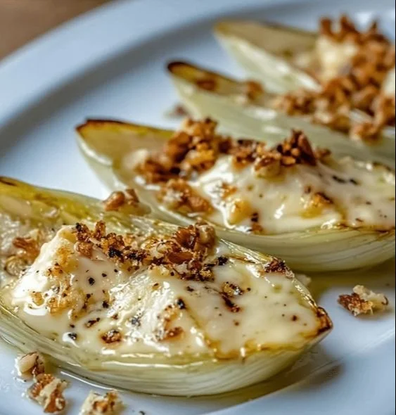 Gratin d’endives au Roquefort