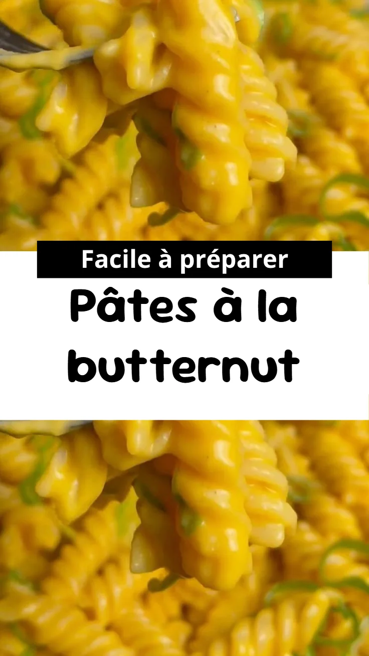 Pâtes à la butternut