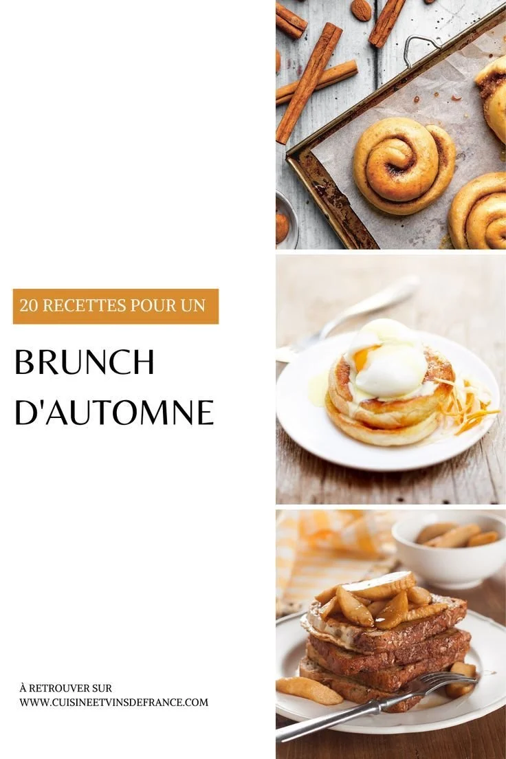 Recettes pour un brunch d'automne avec des plats savoureux et chaleureux.