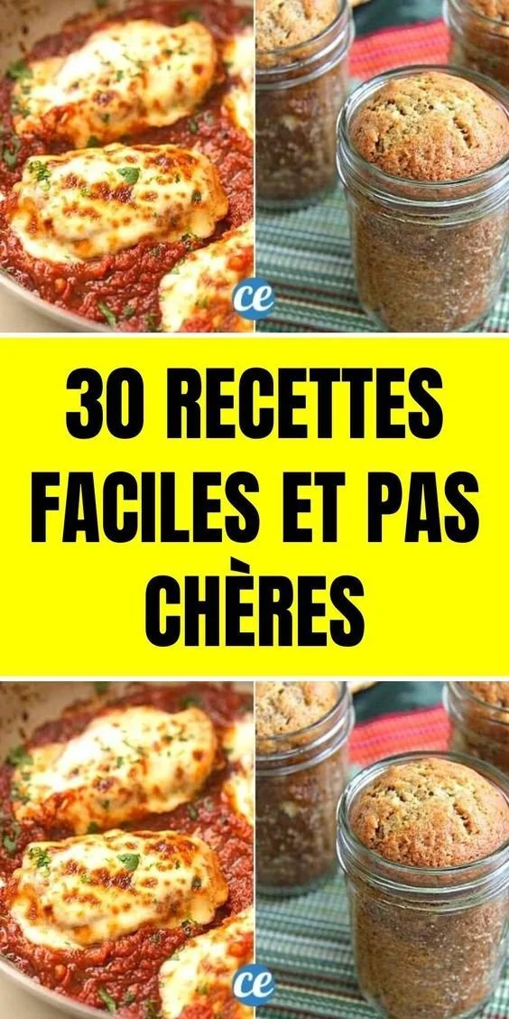 Repas familial rapide : 25 recettes faciles et pas chères pour le soir