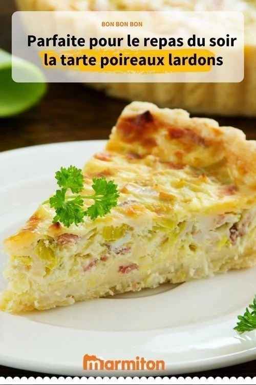 Tarte aux poireaux et aux lardons, une recette savoureuse et croustillante