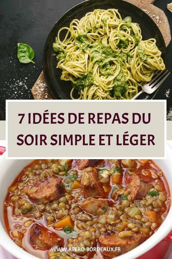 7 délicieuses recettes rapides pour des dîners faciles et rapides.