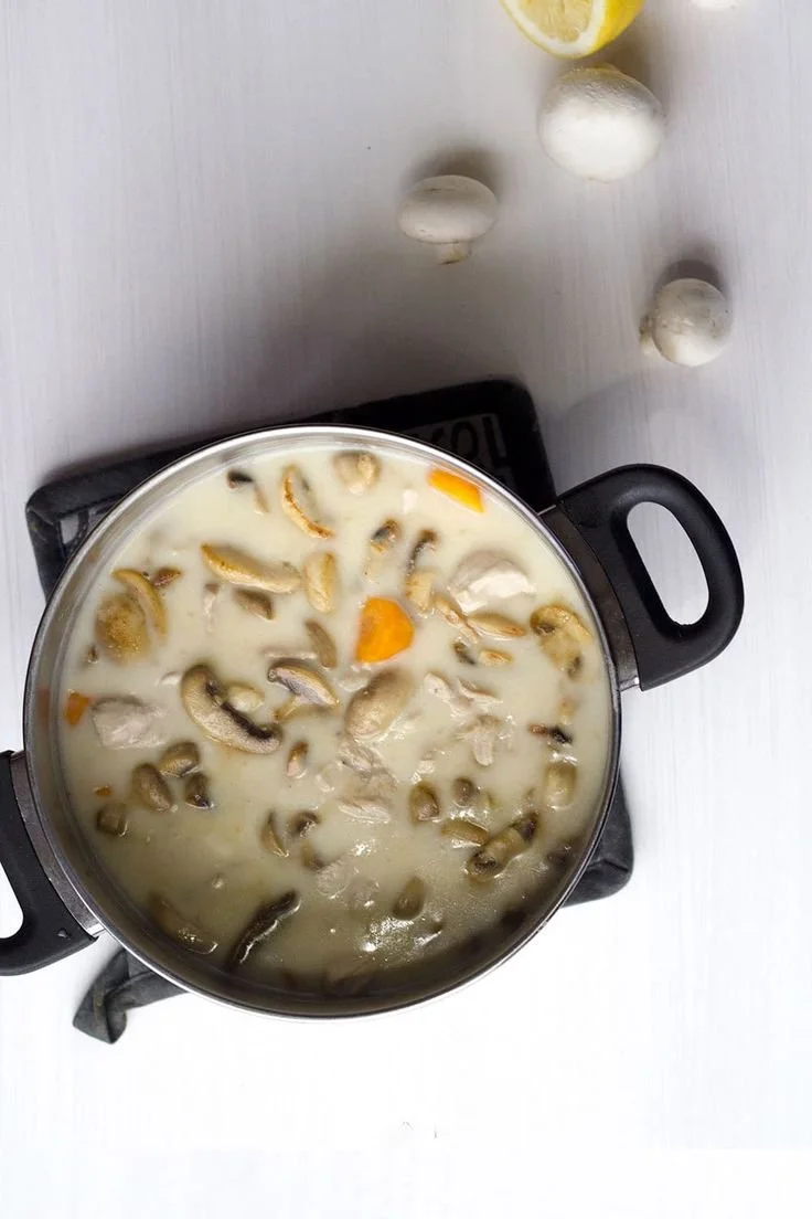 Recette de blanquette de dinde légère et savoureuse pour un plat principal sain