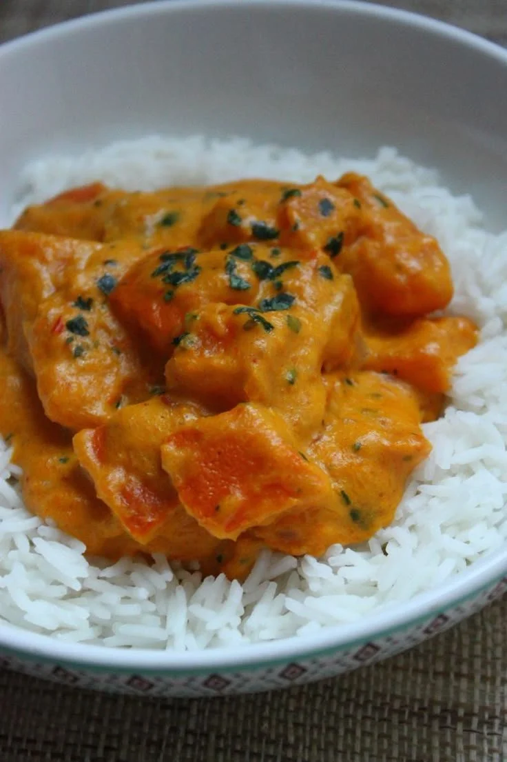 Curry de potimarron à la crème de coco, plat savoureux et rapide