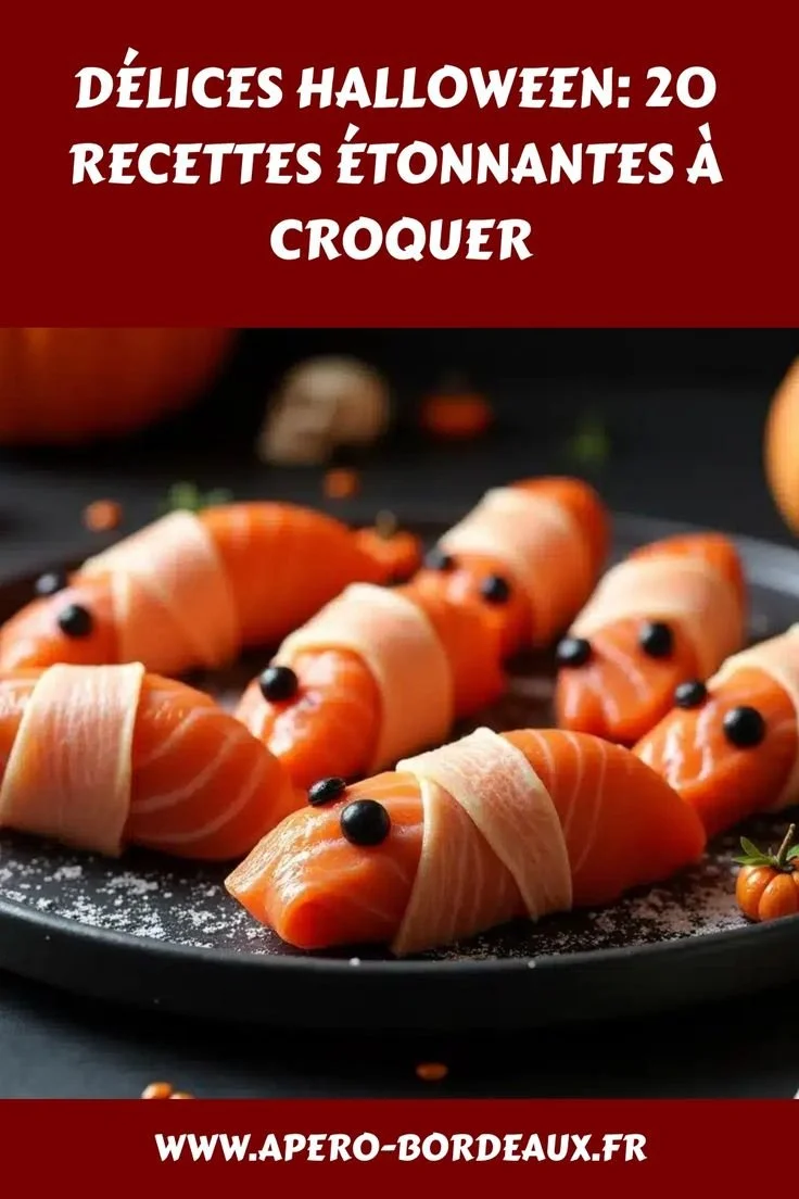 Recettes étonnantes pour Halloween à croquer et à savourer