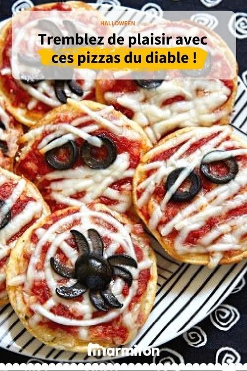 Mini pizzas du diable pour Halloween, recette délicieuse et originale
