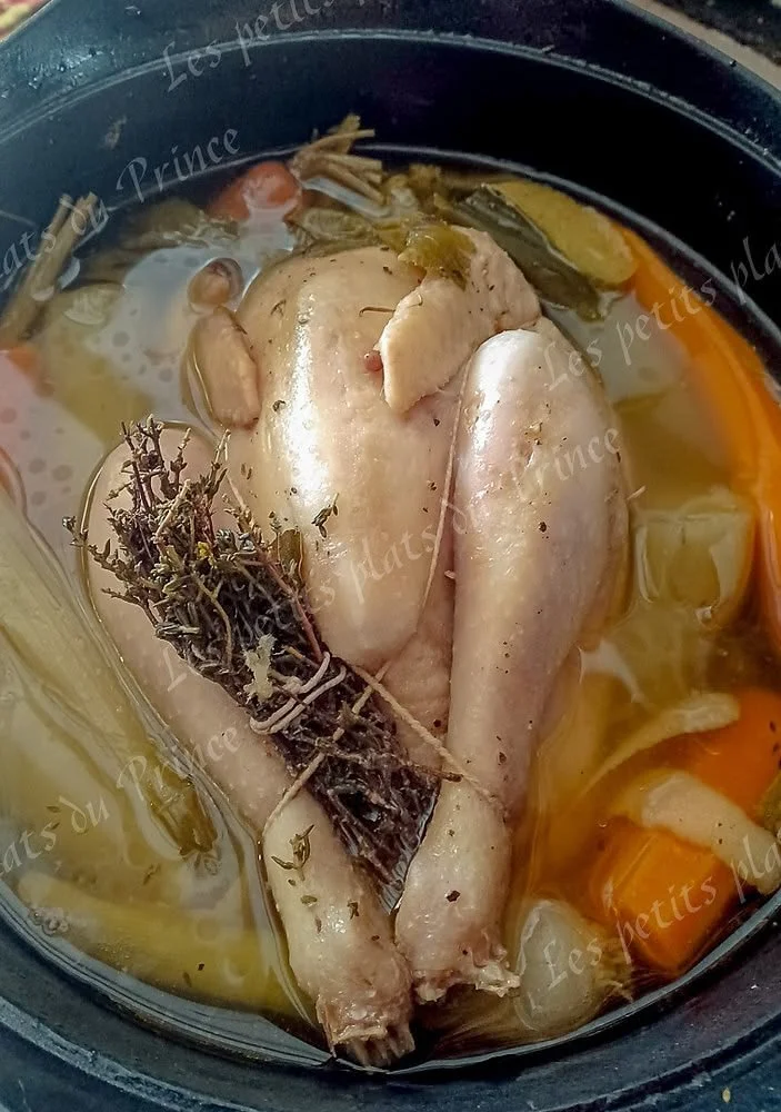 Recette de poule au pot cuisinée au Cookeo, un plat traditionnel français