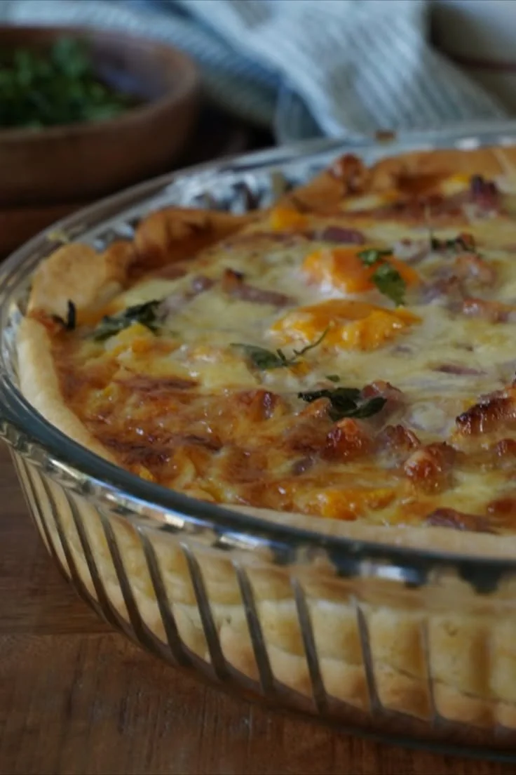 Tarte salée au potimarron et lardons, une recette savoureuse et réconfortante