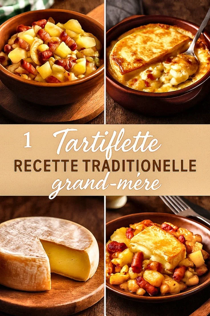 Tartiflette traditionnelle de grand-mère, un plat savoyard réconfortant.